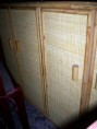 Armario 4 puertas de bambú
